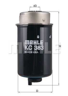 Bränslefilter Knecht KC 383 KNECHT