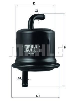 Bränslefilter Knecht KL 515 KNECHT Bränslefilter Knecht KL 515 KNECHT