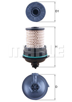 Bränslefilter Knecht KX 480 KNECHT