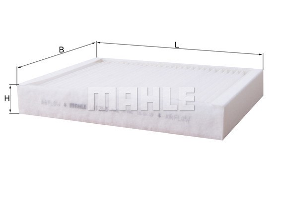 Kupefilter, Bak, Fram Knecht LA 1263 KNECHT