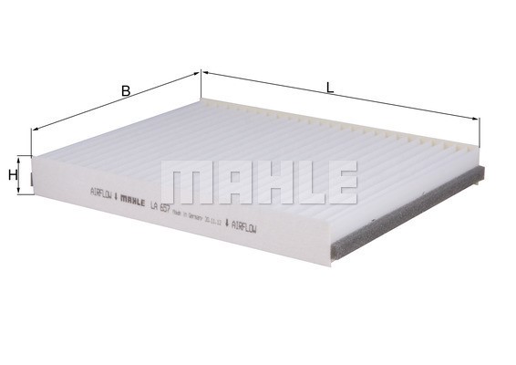 Kupefilter Knecht LA 657 KNECHT
