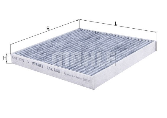 Kupefilter Knecht LAK 636 KNECHT