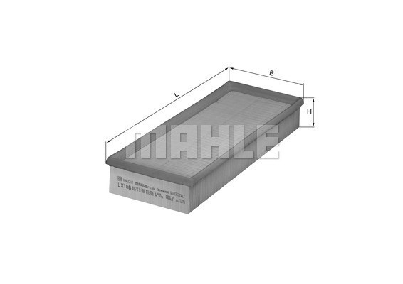 Luftfilter Knecht LX 106 KNECHT