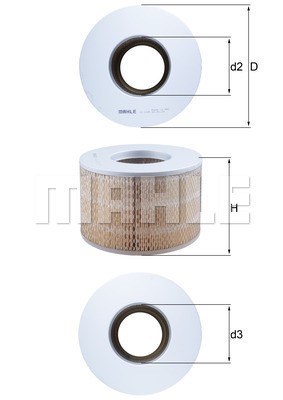 Luftfilter Knecht LX 1140 KNECHT