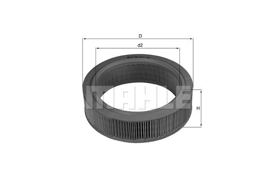 Luftfilter Knecht LX 184 KNECHT