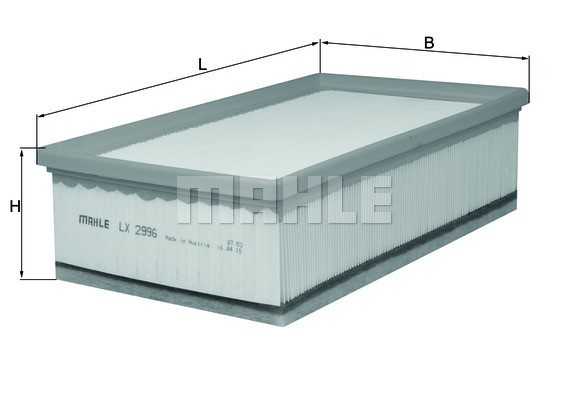Luftfilter Knecht LX 2996 KNECHT