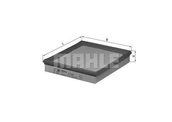 Luftfilter Knecht LX 316 KNECHT