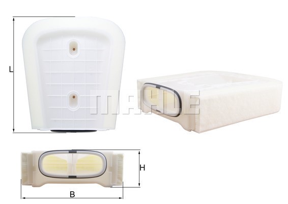 Luftfilter Knecht LX 3295/8 KNECHT