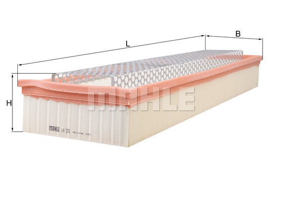 Luftfilter Knecht LX 335 KNECHT Luftfilter Knecht LX 335 KNECHT