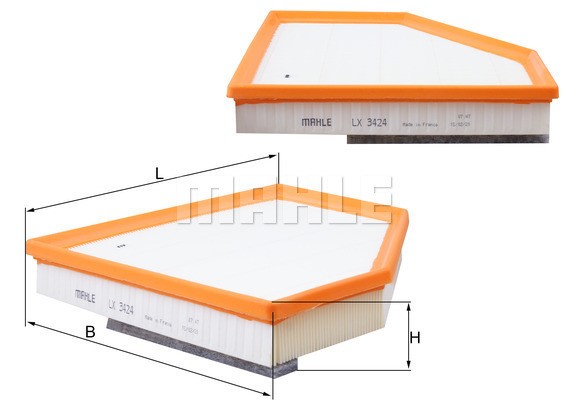 Luftfilter Knecht LX 3424 KNECHT