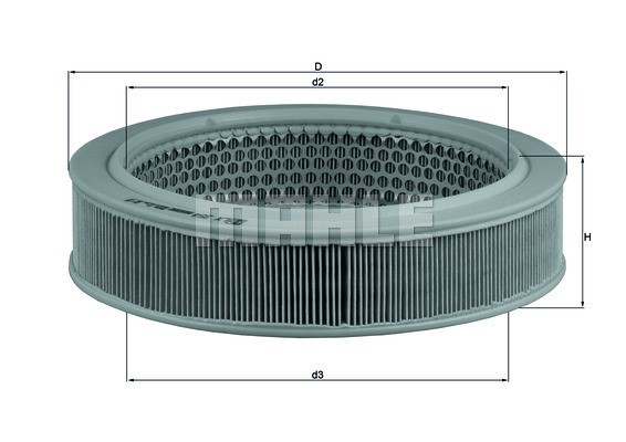 Luftfilter Knecht LX 354 KNECHT