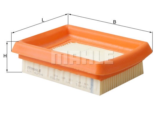 Luftfilter, Upptill Knecht LX 4294 KNECHT Luftfilter, Upptill Knecht LX 4294 KNECHT