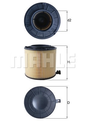 Luftfilter Knecht LX 4406 KNECHT