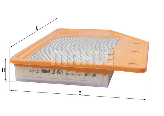 Luftfilter Knecht LX 4572 KNECHT