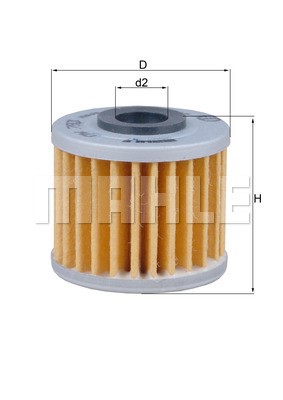 Oljefilter Knecht OX 793 KNECHT