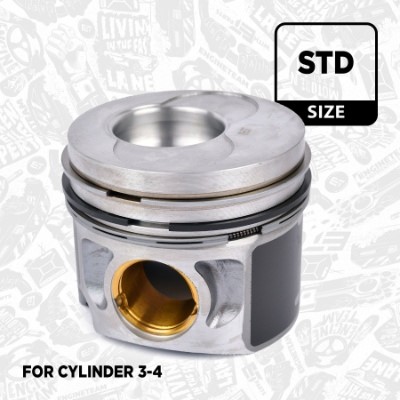 Kolv, Cylinder 3, Cylinder 4 Et engineteam PM009600 ET ENGINETEAM