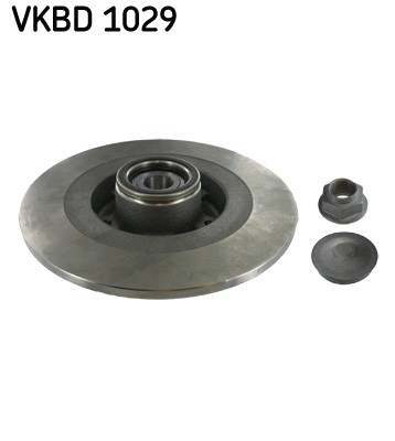 Bromsskiva Solid, Bakaxel Skf VKBD 1029 SKF