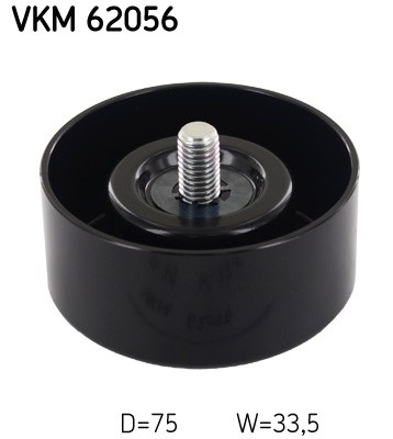 Styrrulle, drivrem, Upptill, Höger Skf VKM 62056 SKF