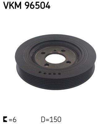 Remskiva, vevaxel Skf VKM 96504 SKF