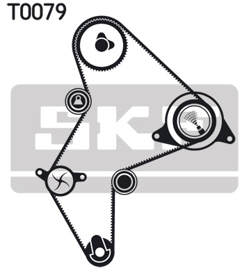 Kamremskit Skf VKMA 03251 SKF