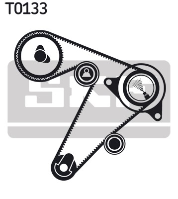 Kamremskit med vattenpump Skf VKMC 06501 SKF
