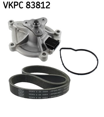 Vattenpump + spårremssats Skf VKMC 33843 SKF
