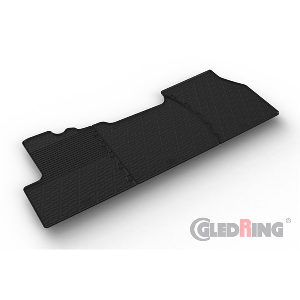 Gummimattor Opel Movano 2022- (G profile 3-pieces), Fram Gledring GledRing