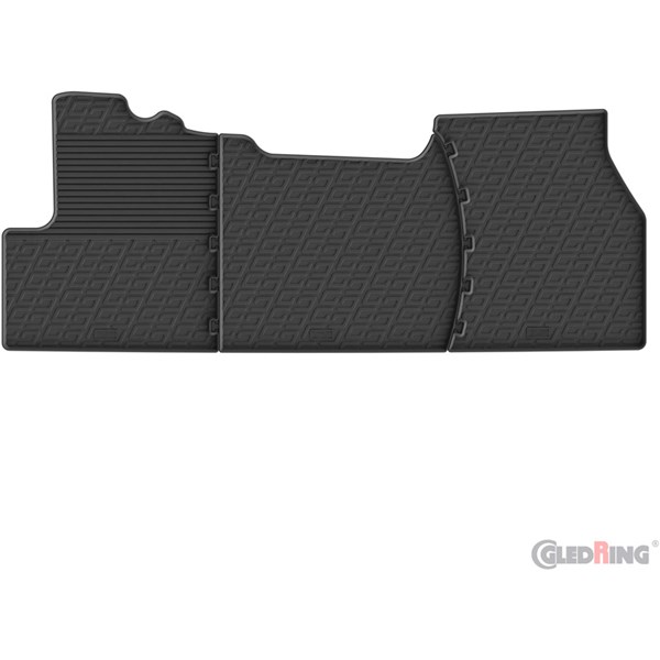 Gummimattor Opel Movano 2022- (G profile 3-pieces), Fram Gledring GledRing