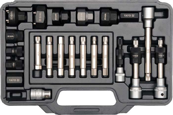 Generator verktygssats, 22 delar, Universal Yato