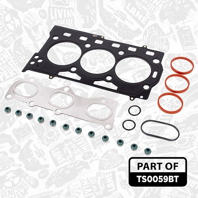 Packningssats, topplock / Sotningssats Et engineteam TS0059BT ET ENGINETEAM