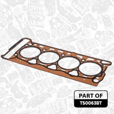 Packningssats, topplock / Sotningssats Et engineteam TS0063BT ET ENGINETEAM