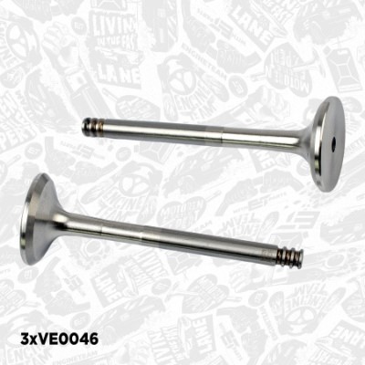 Ventilsats, inlopps-/utloppsventil Et engineteam VS0004 ET ENGINETEAM