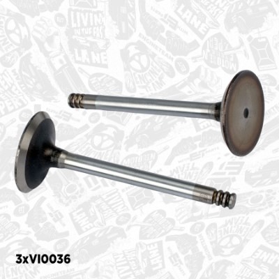 Ventilsats, inlopps-/utloppsventil Et engineteam VS0004 ET ENGINETEAM