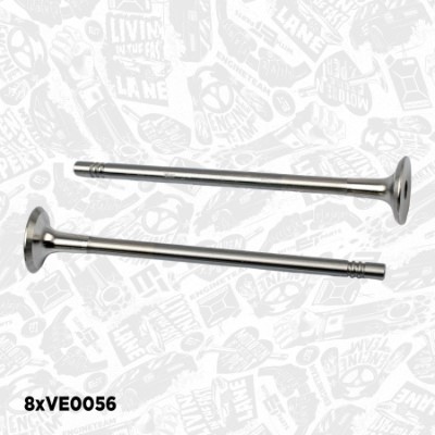 Ventilsats, inlopps-/utloppsventil Et engineteam VS0006 ET ENGINETEAM