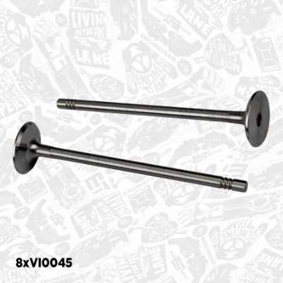 Ventilsats, inlopps-/utloppsventil Et engineteam VS0006 ET ENGINETEAM