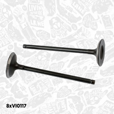 Ventilsats, inlopps-/utloppsventil Et engineteam VS0012 ET ENGINETEAM