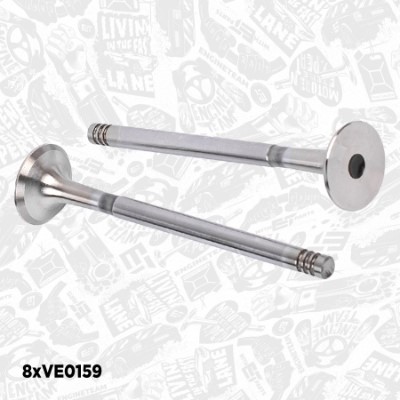Ventilsats, inlopps-/utloppsventil Et engineteam VS0014 ET ENGINETEAM