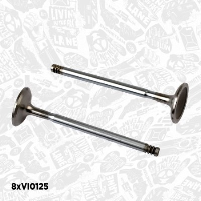 Ventilsats, inlopps-/utloppsventil Et engineteam VS0014 ET ENGINETEAM