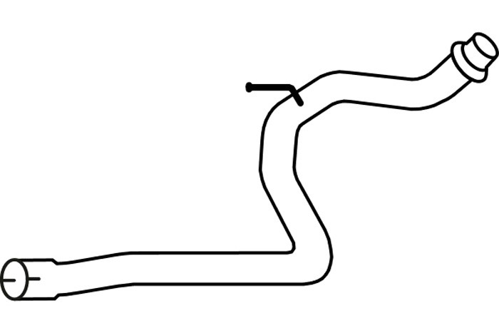 Avgasrör, Mitt