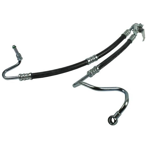 Hydraulikslang, styrsystem, Från hydraulpump till styrväxel