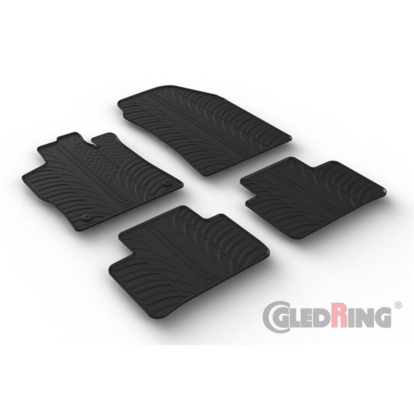 Gummimattor Peugeot 308 III SW 2021-, Fram eller bak Gledring GL  GledRing