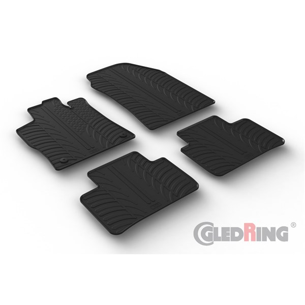 Gummimattor Peugeot 308 III SW 2021-, Fram eller bak Gledring GL  GledRing