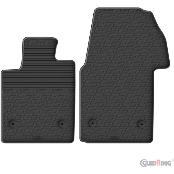 Gummimattor Volkswagen Transporter T7 Multivan 2022- , Fram Gledr GledRing