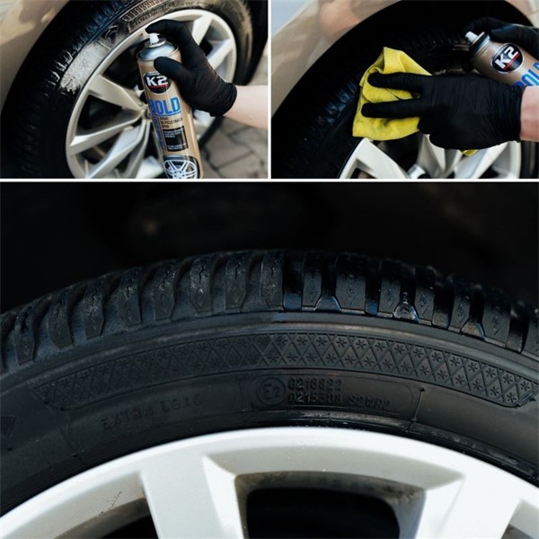 K2 Bold Tyre car spray 600ml, Universal K2