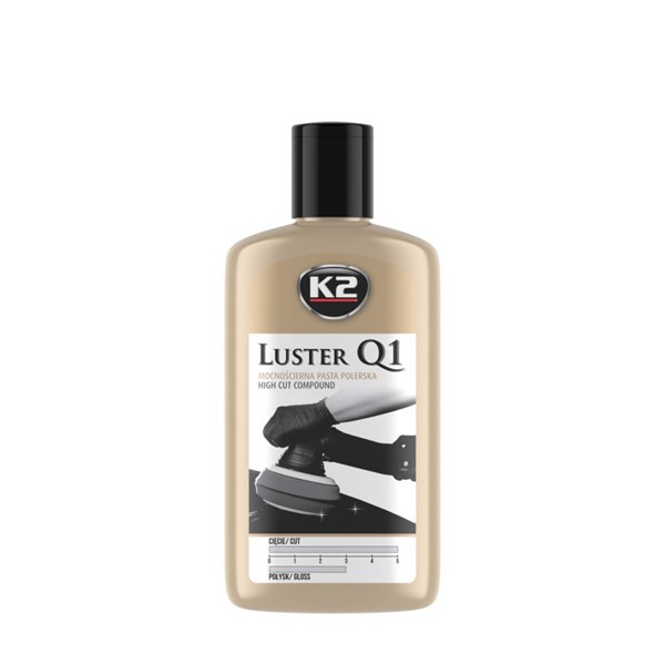 K2 Luster Q1 White Heavy cut compound polermedel 250g, Universal K2