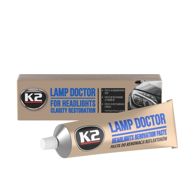 K2 Lamp Doctor 60g strålkastar renovation pasta, Universal K2