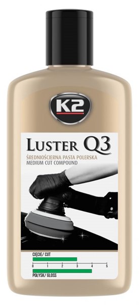 K2 Luster Q3 Green Fast cut compound 250g, Universal K2