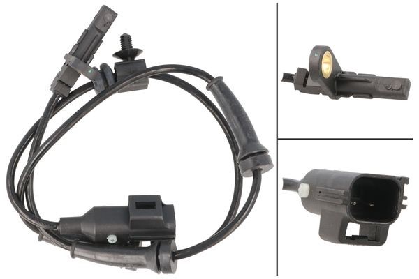 ABS-givare, Sensor, hjulvarvtal, Bakaxel, båda sidor ABS-givare, Sensor, hjulvarvtal, Bakaxel, båda sidor
