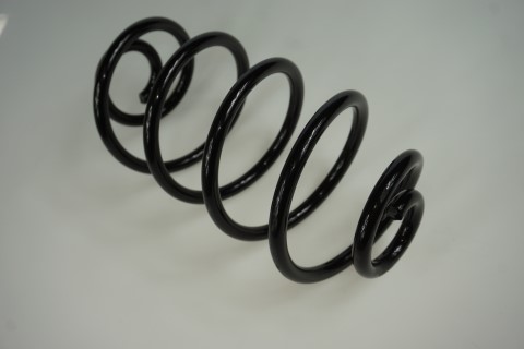 Spiralfjäder, Bakaxel