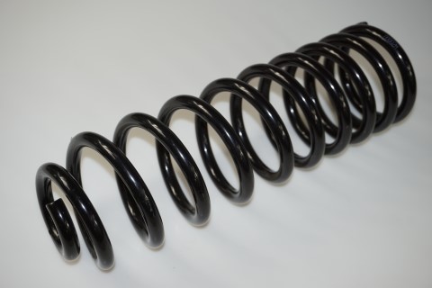 Spiralfjäder, Bakaxel